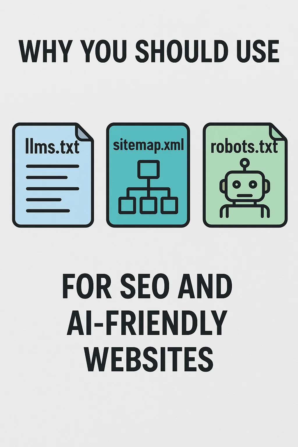 Why You Should Use llms.txt, sitemap.xml, and robots.txt 